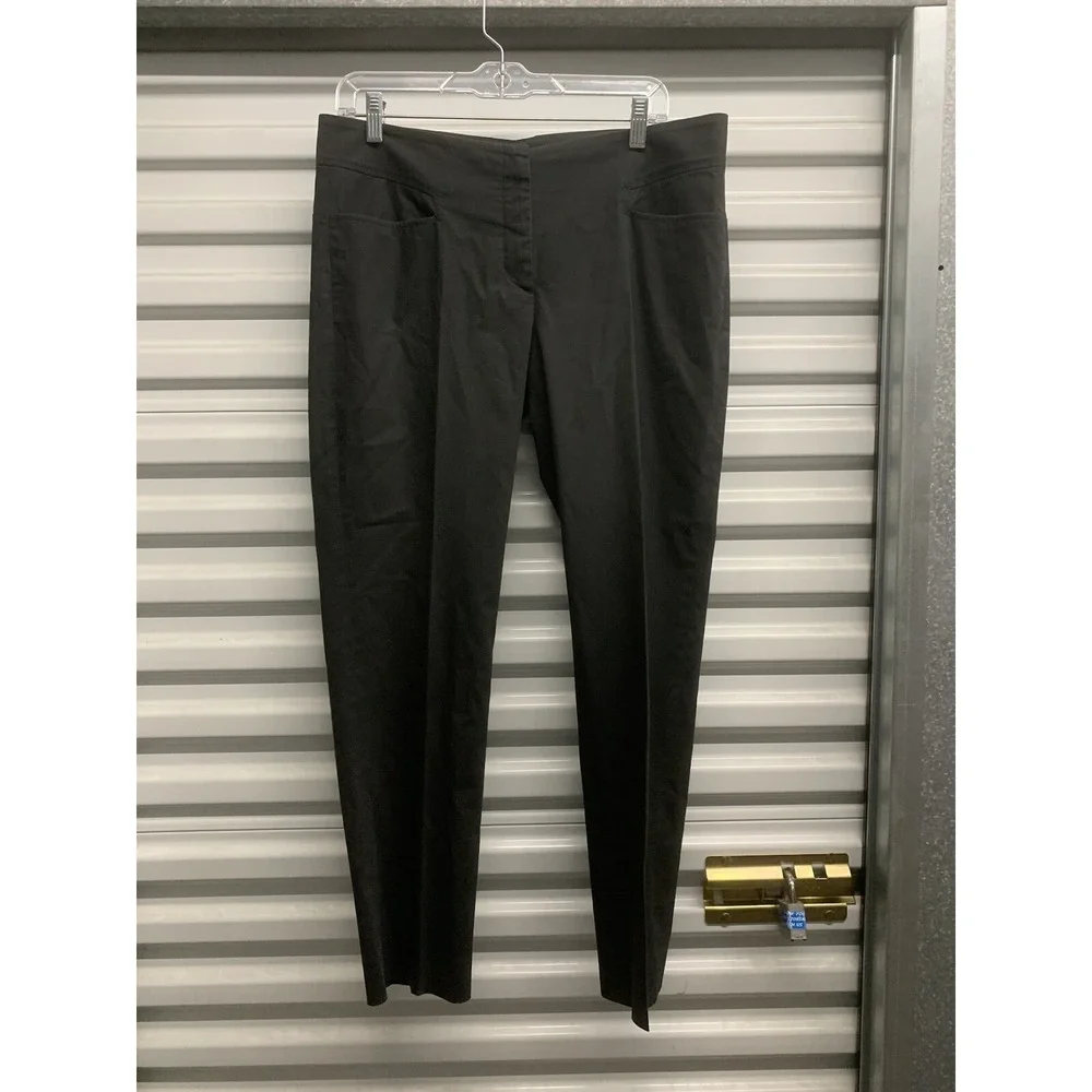 Gunex Brunello Cucinelli Black Pants Trousers Sz US 8 - Inseam 29 Inches